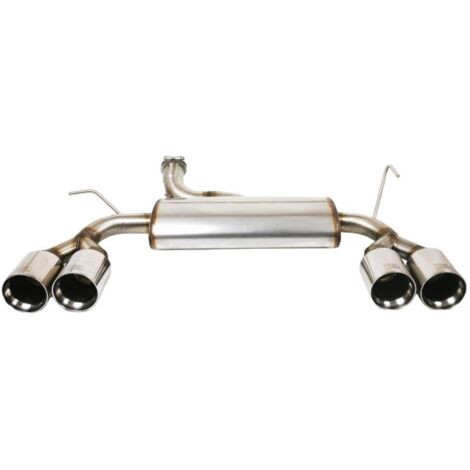 Silencieux Echappement Jeep Wrangler JK 2007-2018 2.8D/3.6 V6 100mm Duplex-38809767