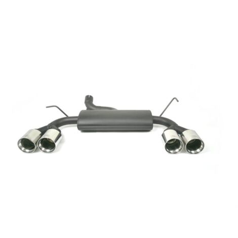 Silencieux Echappement Jeep Wrangler JK 2007-2018 2.8D/3.6 V6 100mm Duplex-38809847