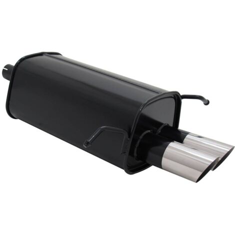Silencieux Echappement Mercedes Classe C W203 00-07 - 2x76mm MS-13740793