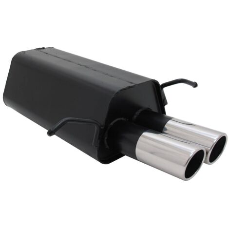 Silencieux Echappement Mercedes Classe C W203 00-07 - 2x76mm SR-27672736