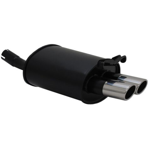 Silencieux Echappement Mercedes SLK R170 96/04 - 2x76mm SR-32568753