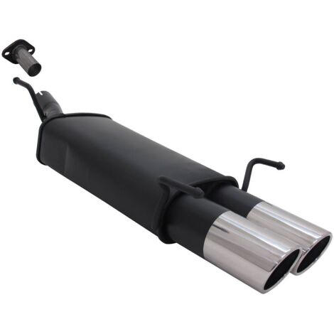 Silencieux Echappement Opel Astra G Berline 98/04 - 2x90mm SR-27672758