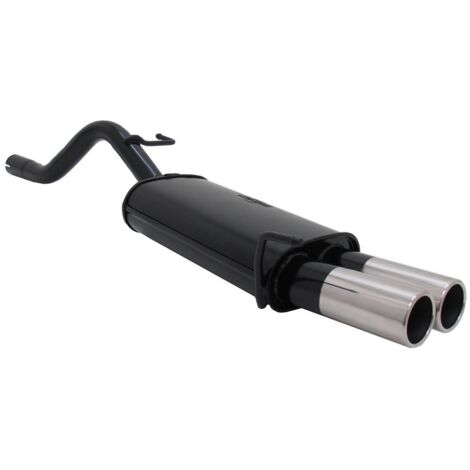 Silencieux Echappement Opel Corsa D 06/14 - 2x76mm-13755574