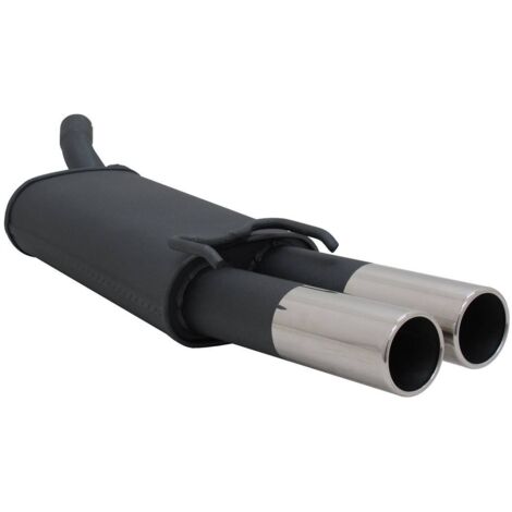 Silencieux Echappement Opel Tigra 94/00 - 2x76mm-13803868