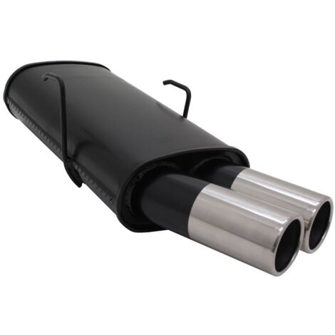 Silencieux Echappement Peugeot 106 91/03 - 2x76mm-13820733