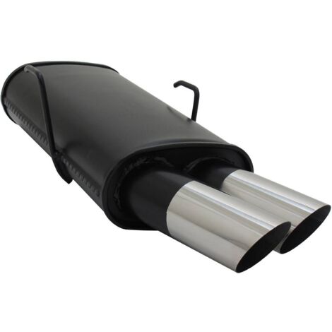 Silencieux Echappement Peugeot 106 91/03 - 2x76mm MS-27672790