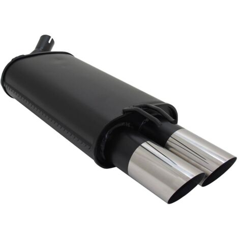 Silencieux Echappement Renault Twingo 93/07 - 2x76mm MS-27672805