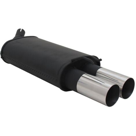 Silencieux Echappement Renault Twingo 93/07 - 2x76mm RL-13825444