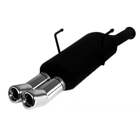 Silencieux Echappement Ulter Citroen saxo hatchback 1.1i 1996-2003 - 2x80mm-35309174