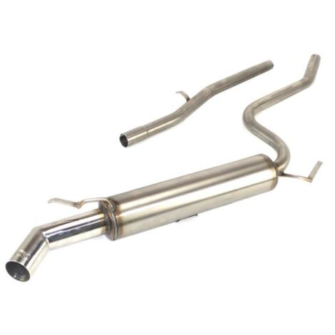 Silencieux Echappement Ulter Fiat Seicento 1,1i 1998-2010 - 1x60mm-35335335