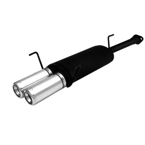 Silencieux Echappement Ulter Opel Astra G Break 1998-2003 2x80mm-36475928