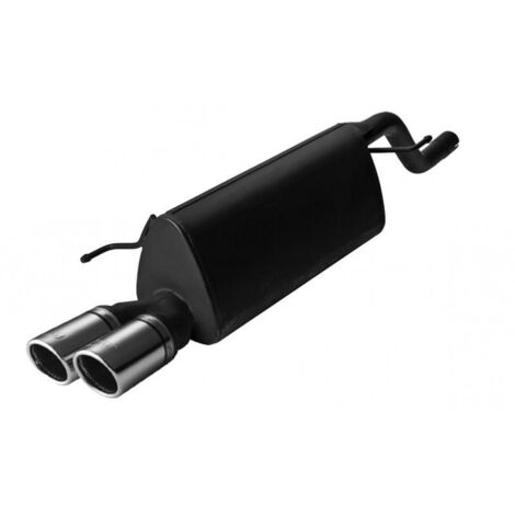 Silencieux Echappement Ulter Opel Corsa D 2006-2014 2x70mm-36476885