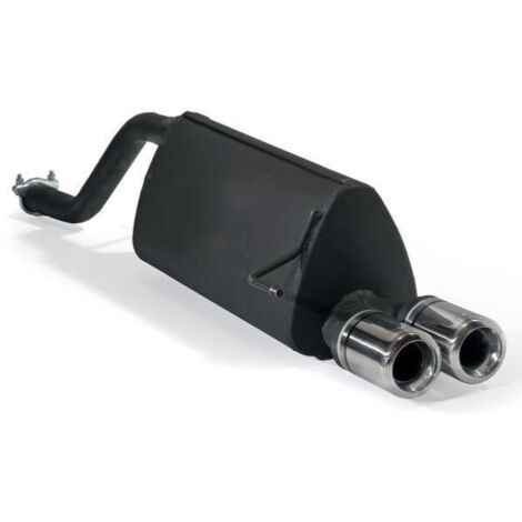 Silencieux Echappement Ulter Opel Corsa D 2006-2014 2x80mm-36476851