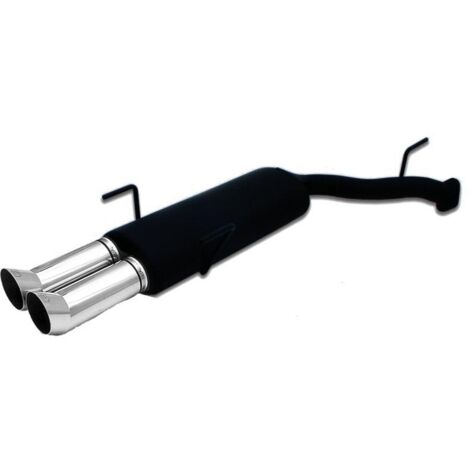 Silencieux Echappement Ulter Opel Vectra B Berline 1999-2002 2x80mm DTM-36475527