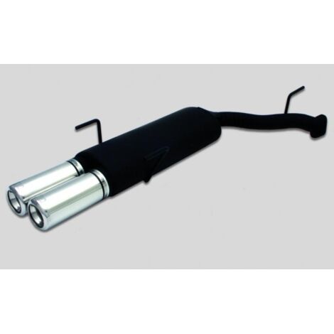 Silencieux Echappement Ulter Opel Vectra B Break 1999-2002 2x80mm-36499601