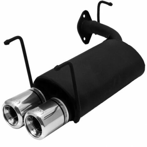 Silencieux Echappement Ulter Toyota Corolla E10 1992 a 1997 2x80mm-36917693