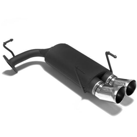 Silencieux Echappement Ulter Toyota Corolla E10 1992 a 1997 2x80mm DTM-36918808