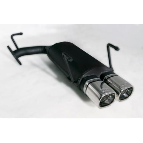 Silencieux Echappement Ulter Toyota Corolla E10 1992 a 1997 2x80x65mm-36918057