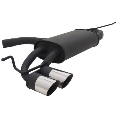 Silencieux Echappement VW Golf 6 08/12 - 2 x 76mm MS-Design-13834868
