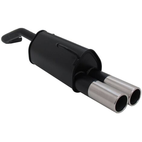 Silencieux Echappement VW Lupo 98/05 - 2 x 76mm-13825786