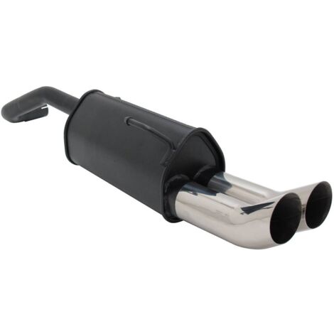 Silencieux Echappement VW Lupo 98/05 - 2 x 76mm DTM-13825793