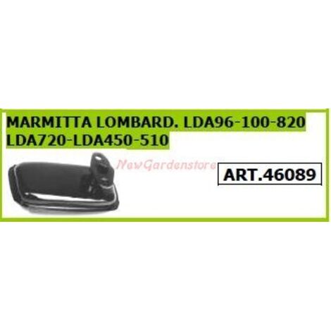 Silencieux LOMBARDINI pour tracteur à pied cultivateur rotatif LDA96 100 820 46089