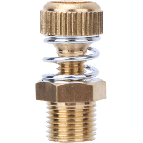 Silencieux pneumatique en laiton BSPT, électrovanne à filetage mâle, connecteur d'échappement d'air 1/8 pouces, 10 pièces.