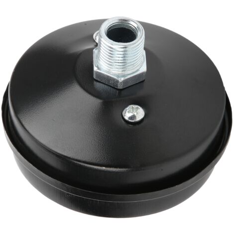 Silencieux pour Compresseur d'Air, Filtre d'Admission G3/8 16.2mm, Moteur Direct, Coque en Fer Plat