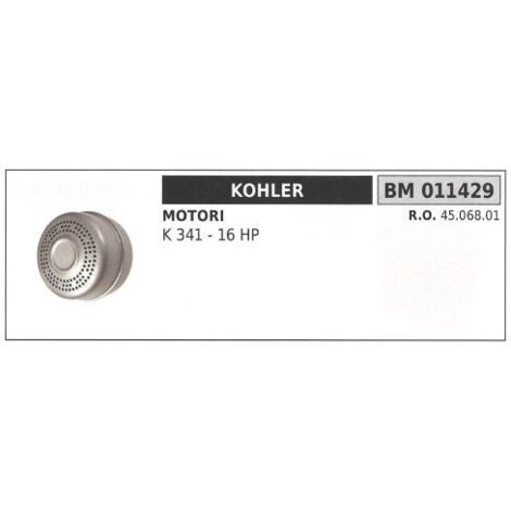 Silencieux pour motobineuse KOHLER K 341 16HP 011429