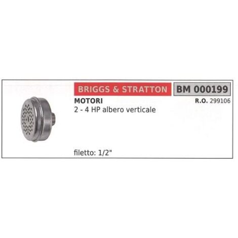 Silencieux pour tondeuse B&S tondeuse 2 - 4 HP arbre vertical 000199