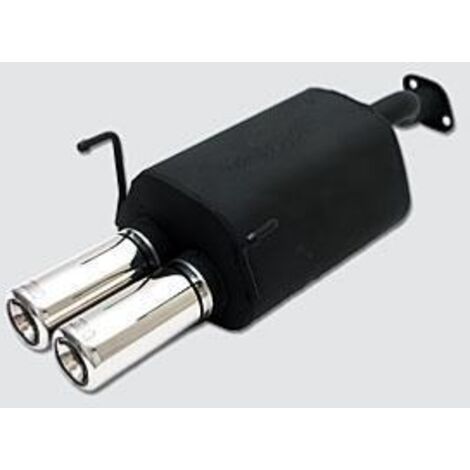 Silencieux Ulter Honda Civic Coupe 1992-1995 1.3i/1.5i/1.6i 2x80mm Rond-35802456