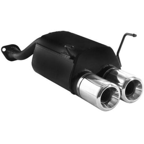Silencieux Ulter Honda Civic Hatchback 2001-2006 1.4i/1.6i 2x100mm Rond-35802038