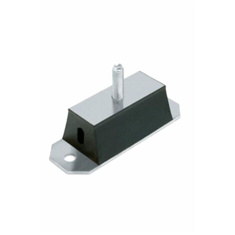 Silent Bloc rectangulaire Male 60X265 à fixer - M12