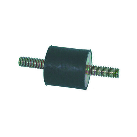 Silent bloc universel mâle-mâle - diamètre 30mm - Longueur 30mm - Filet M8 - Longueur filet 18-23mm
