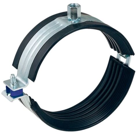 Silent-Pro braccialetto collare Geberit isolato, con dado filettato M10/M12 ø160 mm 393.799.26.1