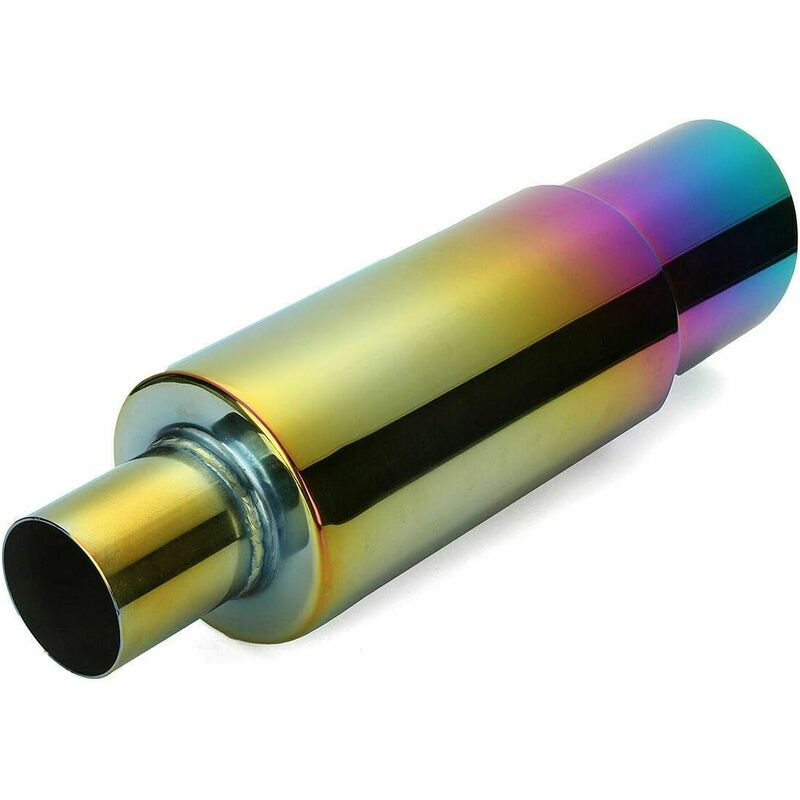 Silenziatore di scarico per auto da corsa in