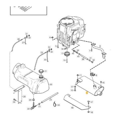 SILENZIATORE KPL 201 ORIGINALE STIGA - 1137-0179-01