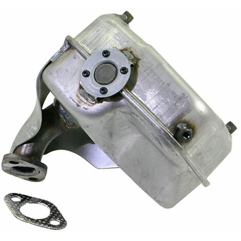 Silenziatore marmitta Motore Vanguard orizzontale 9 HP 185400 -300128