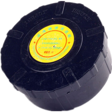 Silenziatore per compressore d'aria KZQ da 25 mm, alloggiamento in plastica, filtro silenziatore rotondo, diametro di ingresso: 80 mm