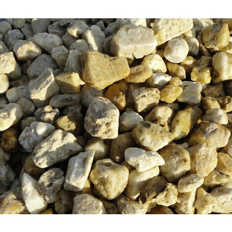 Silex Quarzkies Mediterran 16 - 32 mm beige-braun 25 kg Quarzkies