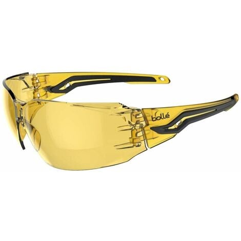 BOLLÉ SAFETY Bolle SILEX Safety Glasses - Yellow BOLSILEXPSJ