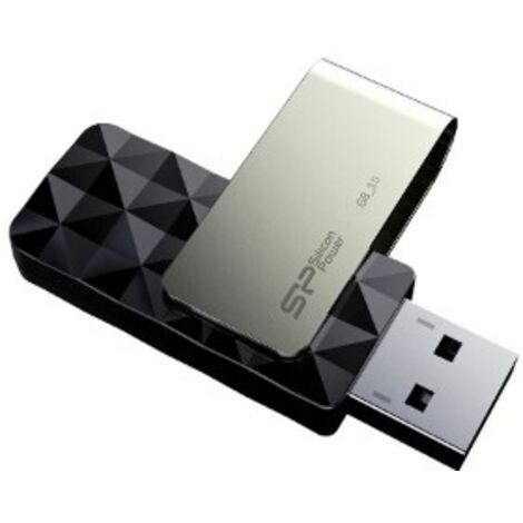Silicon Power Blaze B30 clé USB 256 Go USB Type-A 3.2 Gen 1 (3.1 Gen 1) Noir, Argent