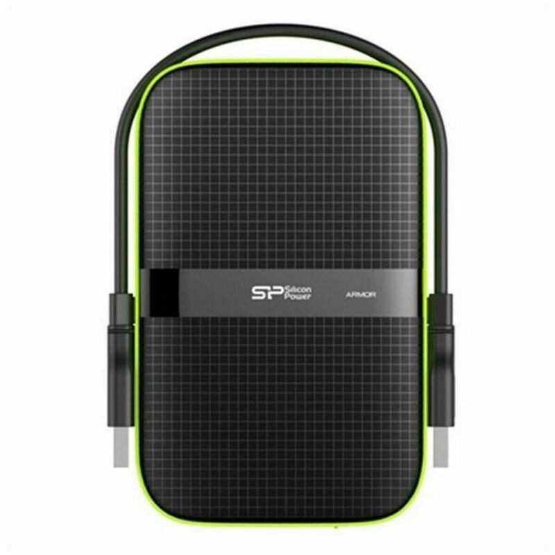 

Disco Duro Externo A60 2.5' USB 3.0 2 TB Anti-shock Waterproof Negro - Silicon Power