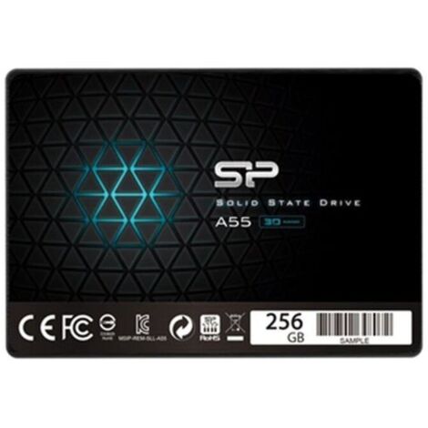 Silicon Power Hard Disk Interno SSD 2.5" SATA III 256GB A55