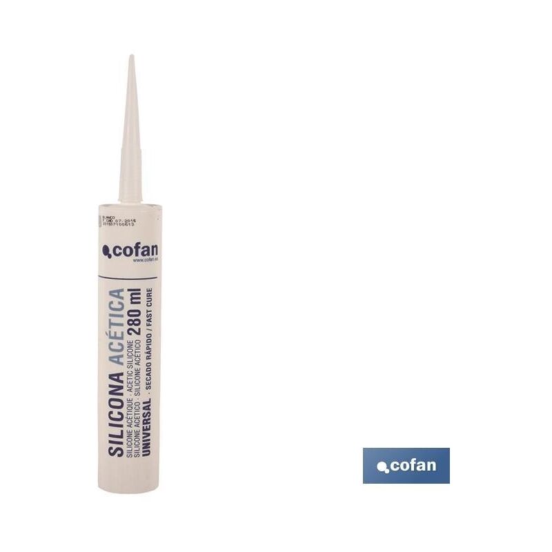 

Silicona acetica universal 280ml gris