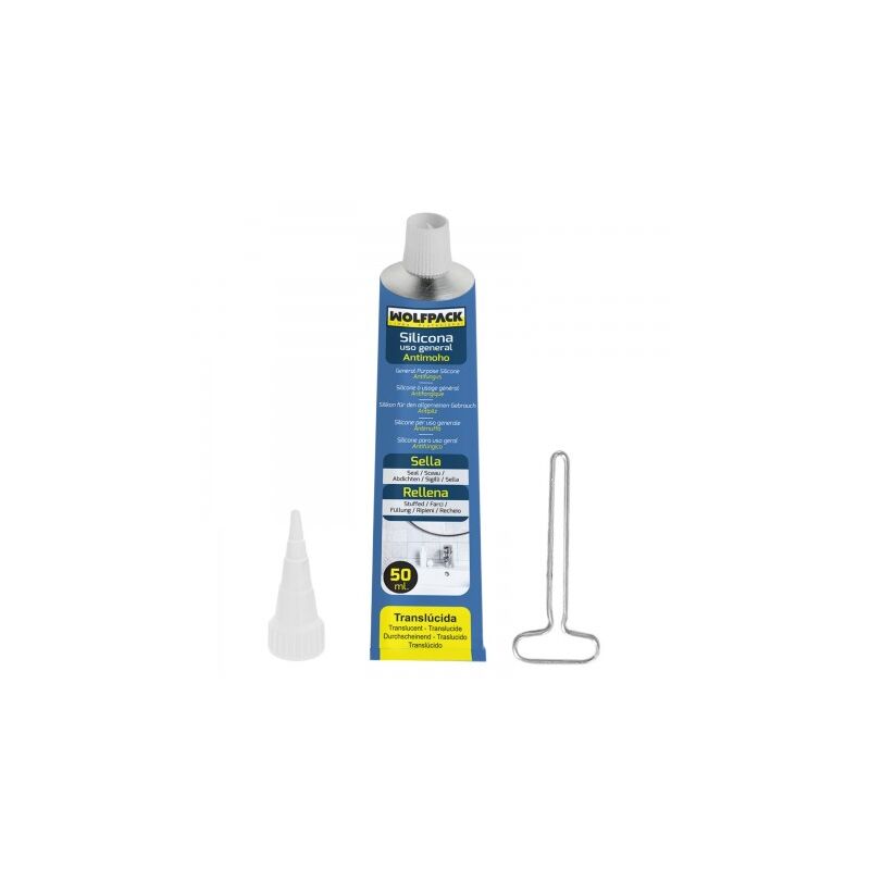 

Silicona acida antimoho tubo 50 cc. transparente