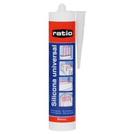 SILICONA ÁCIDA MULTIUSO RATIO BL 280 ML -