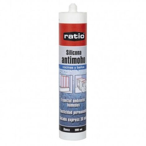 SILICONA COCINAS BAÃ‘OS RATIO BL. 300 ML - EHLIS
