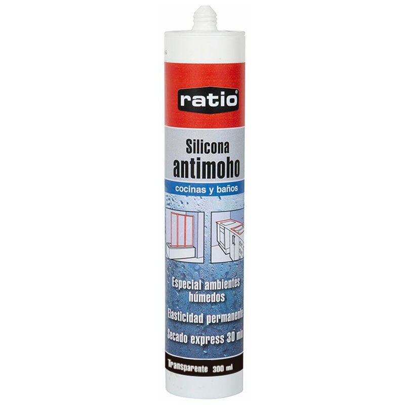

SILICONA COCIN.BAÑOS TRANS.300 ML. - Ratio