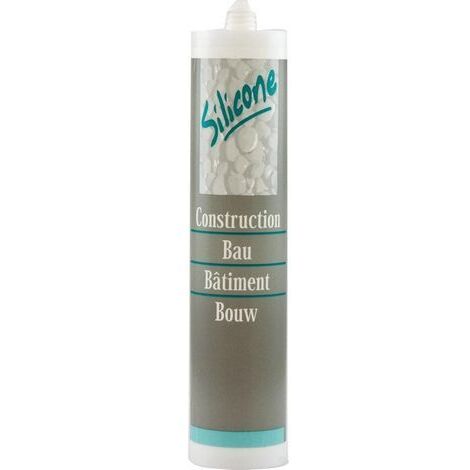 Silicona de construcción 310ml transparente (por 15)